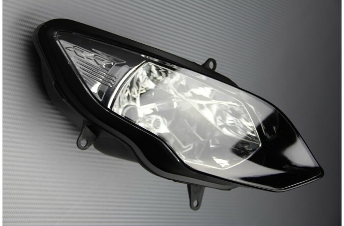 Phare droit pour BMW S1000RR fissuré ? Remplacez votre optique avant moto 2R10 2015-2018