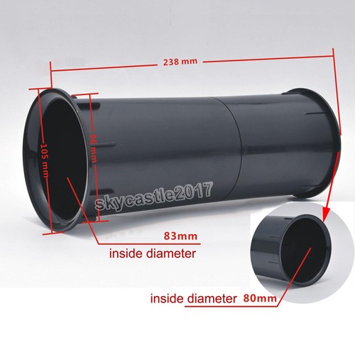 1pcs Speaker Port Tube Bass Inverted Tube Reflex Tube Loudspeaker Vent 96x238mm - Picture 2 of 5