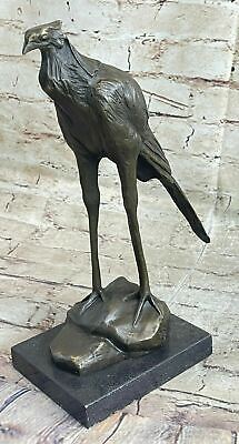 Figurine chef-dœuvre sculpture en bronze pur signée Bugatti vendre fabriquée à la main 100 % pas de prix de réserve