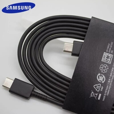 2x Original Samsung Galaxy S24 S23 S22 S21 5G USB-C 3FT Super Fast Charge Cable