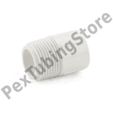 3/4" x 1/2" PVC Sch. 40 MIP x Socket Adapter