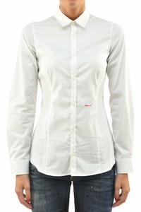 camicia dsquared bianca
