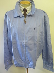 ralph lauren light blue jacket
