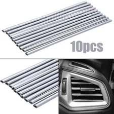 Car Accessories Auto Air Conditioner Outlet Vent Decor Strip 20cm Universal 10x