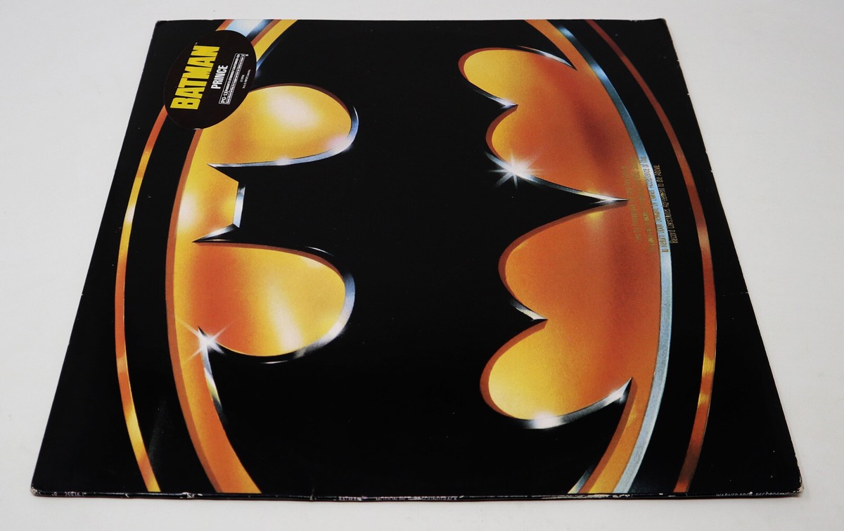VINTAGE 1989 PRINCE BATMAN MOTION PICTURE SOUNDTRACK LP VINYL