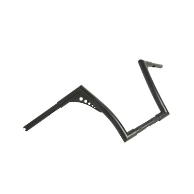XFMT Motorcycle Black 12'' Rise APE Hangers Bar 1-1/4'' Batwing Handlebar For H...