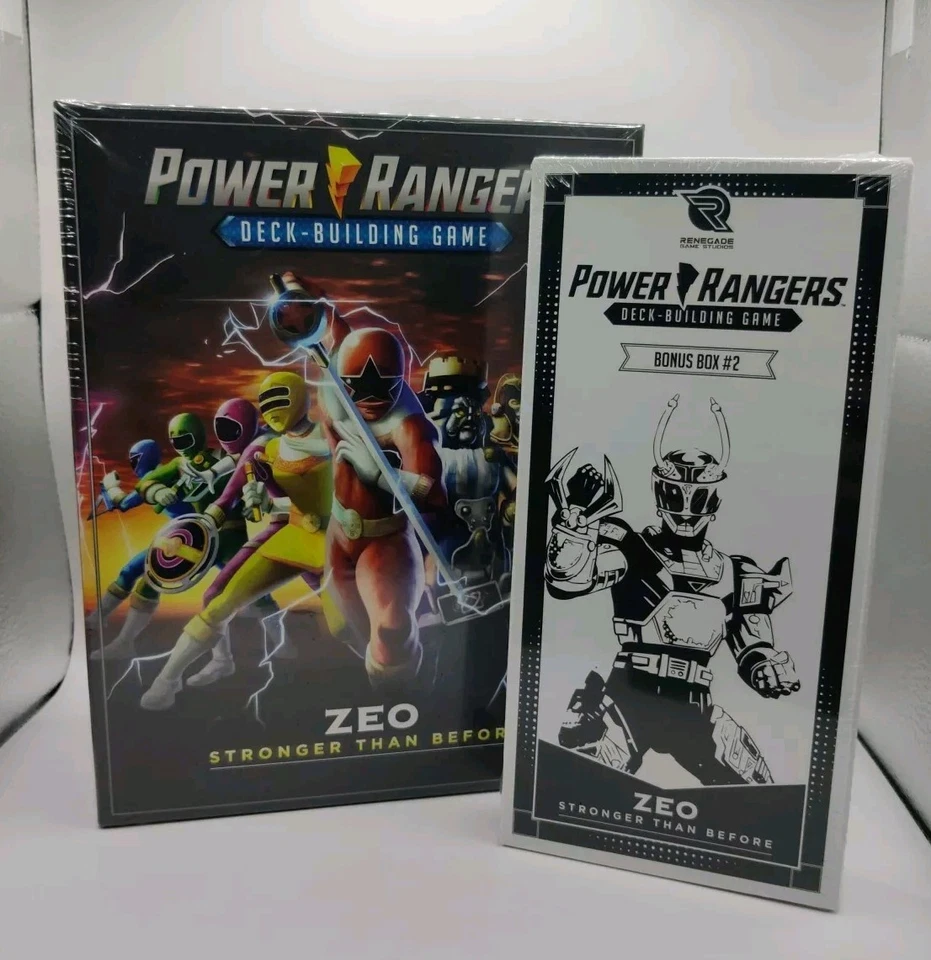Juego de construcción de mazos Power Rangers: ZEO más fuerte que antes nuevo en caja y caja de bonificación #2 Foto 2 de 4