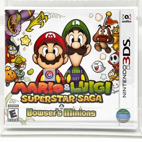 Mario & Luigi: Superstar Saga + Bowser's Minions-Nintendo 3DS,2017 World Edition