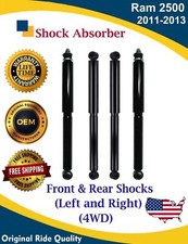 Premium Oe Front Rear Shocks For 2011-2013 Ram 2500 4wd Lifetime Warranty