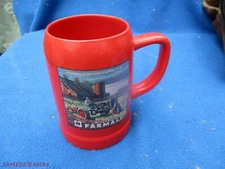 Vintage Farmall McCormick DEERING IHC F 20 F20 Tractor Beer Mug Stein CNH