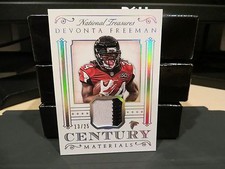 National Treasures Century Materials Jersey Falcons Devonta Freeman 13/25  2015