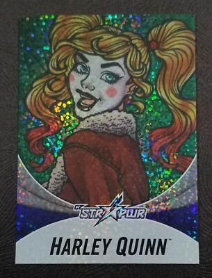 2019 Cryptozoic DC Bombshells 3 STR PWR SILVER HARLEY QUINN