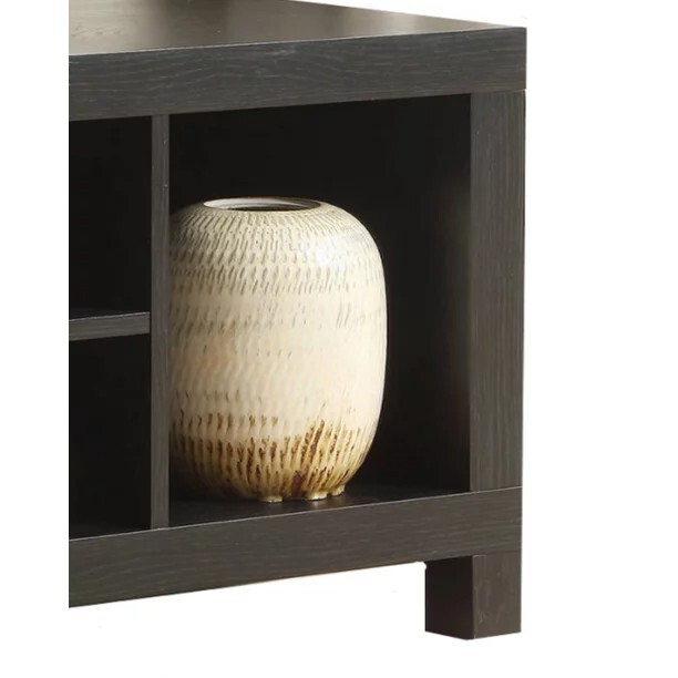 Mainstays TV Stand for TVs up to 42" built with extra storage, True Black Oak eBay