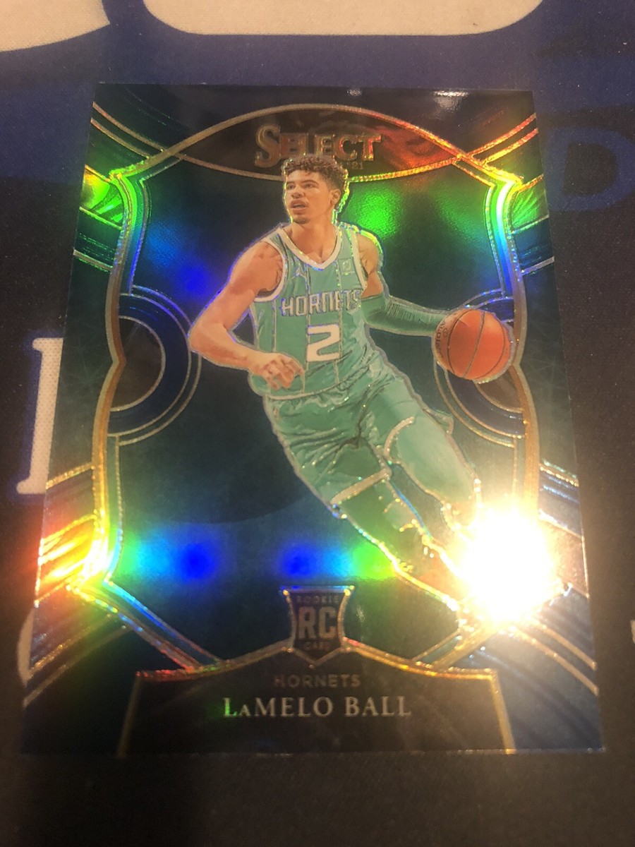 Lamelo Ball 2020-21 Panini Select NBA CONCOURSE BLUE PRIZM Rookie
