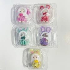 Sylvanian Families Baby Colorful Rabbit Costume Set of 5 Limited Japan