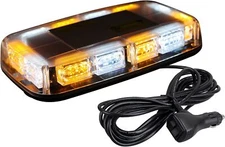 NEW LED Strobe Light Car Truck Rooftop Emergency Safety Warning Flash Beacon