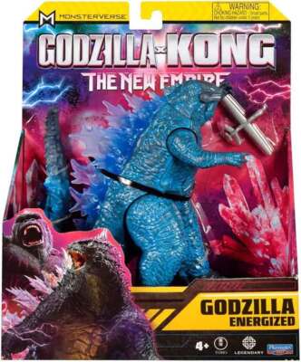 Godzilla X Kong Monsterverse 6 Inch Figure Basic Series - Godzilla Energized