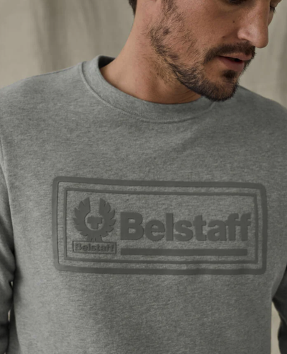 Mens Belstaff Jumper Sweatshirt Logo 