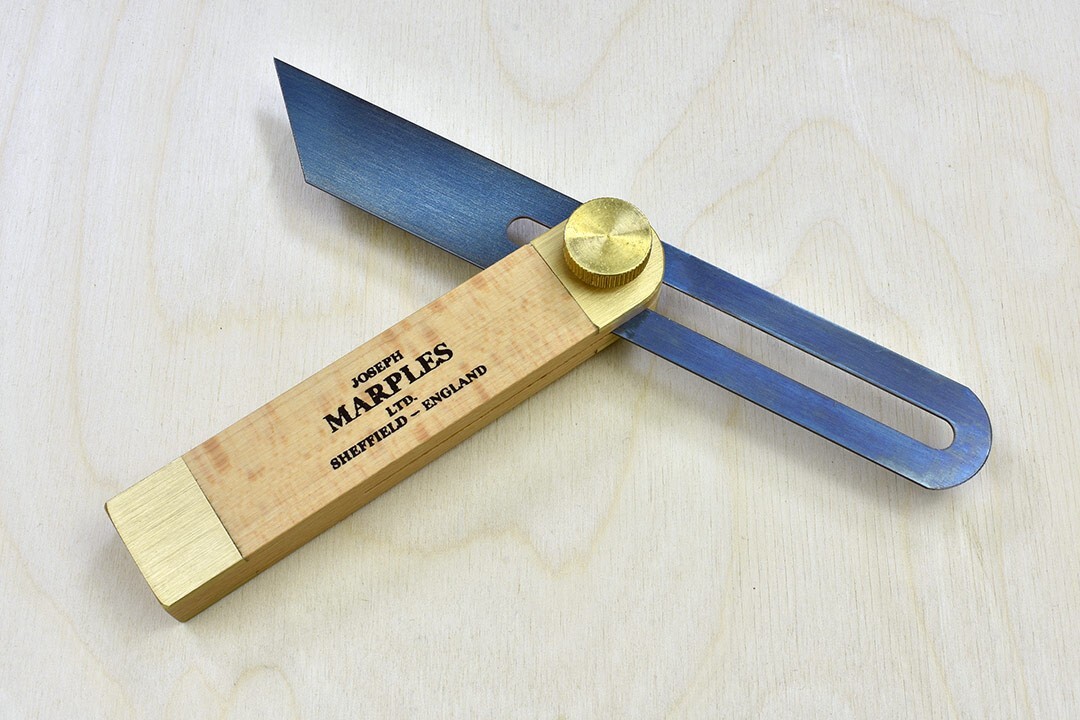 Marples Beech Thumbscrew Sliding Bevel - 7 1/2""