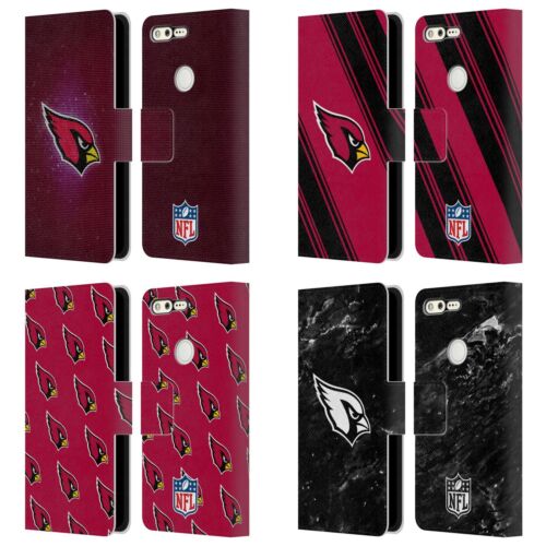 OFFICIAL NFL ARIZONA CARDINALS ARTWORK LEATHER BOOK CASE FOR GOOGLE PHONES - Picture 1 of 10