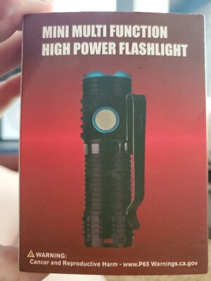 Mini Multi Function High Power Flashlight