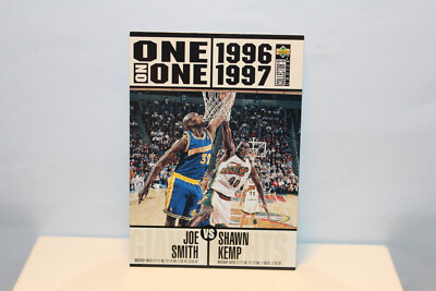Joe Smith/ Shawn Kemp  1996/97 Collector`s Choice Nr. 358 One on One, Rodman ua