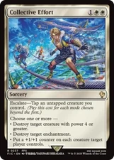 NM Collective Effort, MTG, Final Fantasy Commander, Magic the Gathering, 237