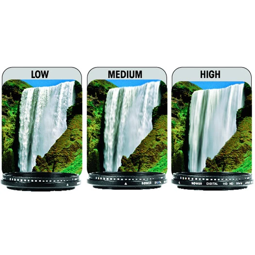 Bower 55mm Variable Neutral Density Fader NDX Filter ND2 to ND1000 FN55 - Image 4 of 4