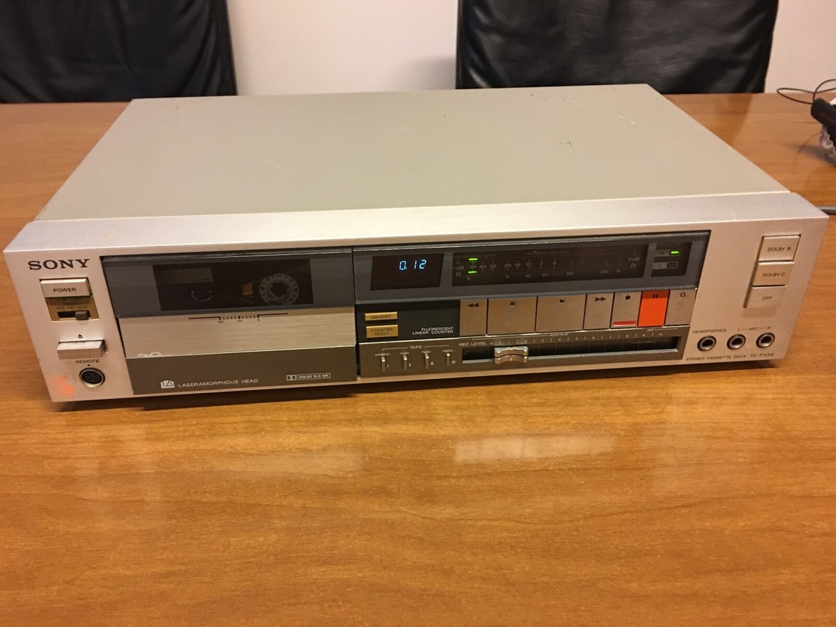SONY カセットデッキ TC-FX66 Sony Tc-fx 66 - YouTube