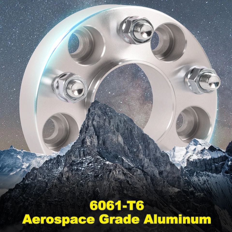 2PCs Wheel Spacers 35mm 5x114.3 for Ford Falcon XT XF EA EB ED EF EL to BA BF FG - image 3 of 4