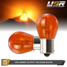 7506 1156 Straight Pin Single Filament Natural Amber Halogen Bulbs Pair 7506 1156 Straight Pin Single Filament Natural Amber Halogen Bulbs Pair