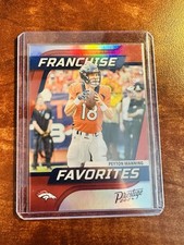 2024 Panini Prestige - Franchise Favorites Peyton Manning #2 Xtra Points Red...