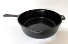 New ListingVintage Griswold No. 8 Cast Iron Skillet Small Logo 1102 B Erie PA Flat