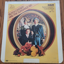 Butch Cassidy  The Sundance Kid CED RCA SelectaVision Videodisc 1969 Movie West