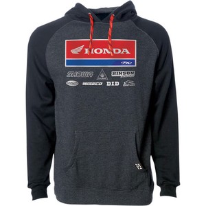 Felpa con cappuccio UO Red Honda Motorcross | Urban Outfitters IT