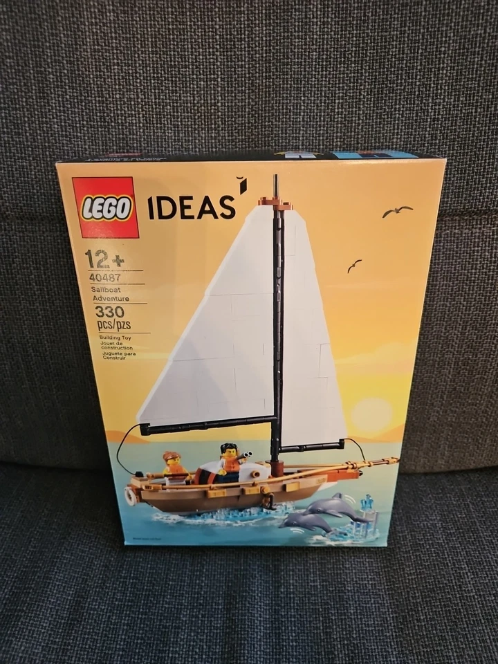 Exclusivo LEGO Sailboat Adventure 40487 retirado sellado nuevo Foto 3 de 3