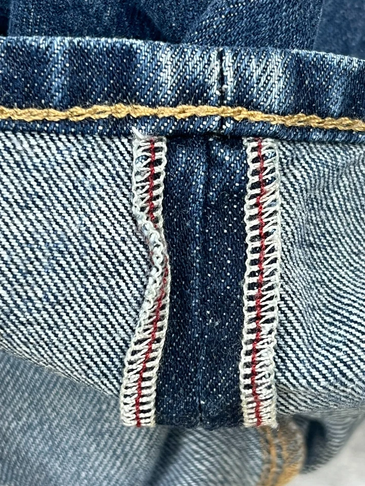 Jeans Polo Ralph Lauren Thompson Ribete Relajado 32x34 Hecho en México Foto 3 de 4