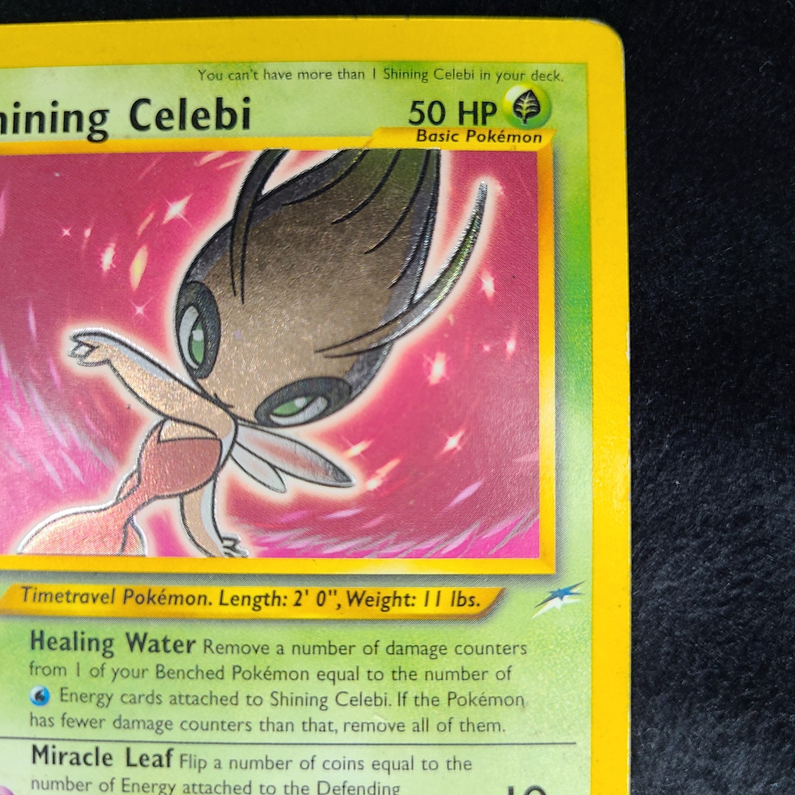 Shining Celebi 106/105 Neo Destiny Holo