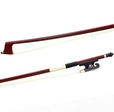 Pro Master Antique IPE Violin Bow 4/4 Black OX Snail Tail Frog Nickle Parts Fast