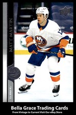 2020-21 Upper Deck Matt Martin #589 New York Islanders NHL Hockey 