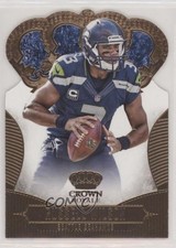 2013 Panini Crown Royale Retail Bronze Die-Cut Crown Russell Wilson #82 03rx