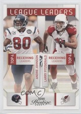 2009 Playoff Prestige League Leaders Andre Johnson Larry Fitzgerald #24 HOF 0e1
