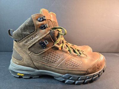 Vasque Mens Talus AT UltraDry Hiking Boot 11M Brown Leather Waterproof Mid Box