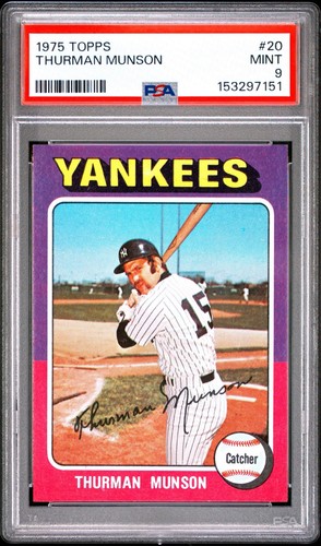 Thurman Munson #20 card