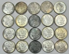 1896 P $1 Rainbow Roll Toned CHBU Morgan Silver Dollar 20x Uncirculated US Coins
