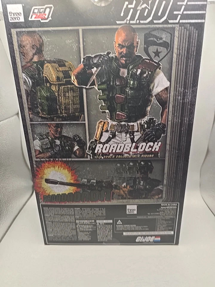 ThreeZero FigZero 1/6 G.I. Figura de acción Joe Roadblock Scale PLS LEER Foto 3 de 3