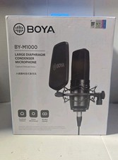 BOYA BY-M1000 LARGE Condenser Microphone Kit Mic for Studio Broadcast Live Vlog