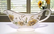 Pottery Barn Bedford Harvest Gravy Boat 12 OZ NIB Stoneware Thanksgiving