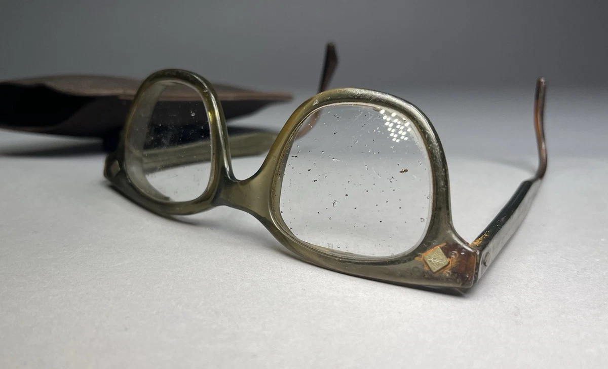Gray Original Vintage Eyeglasses Safety Glasses for sale | eBay