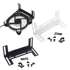 Metal Cooling Fan Holder with Screws Compatible with For Computer Case Fans